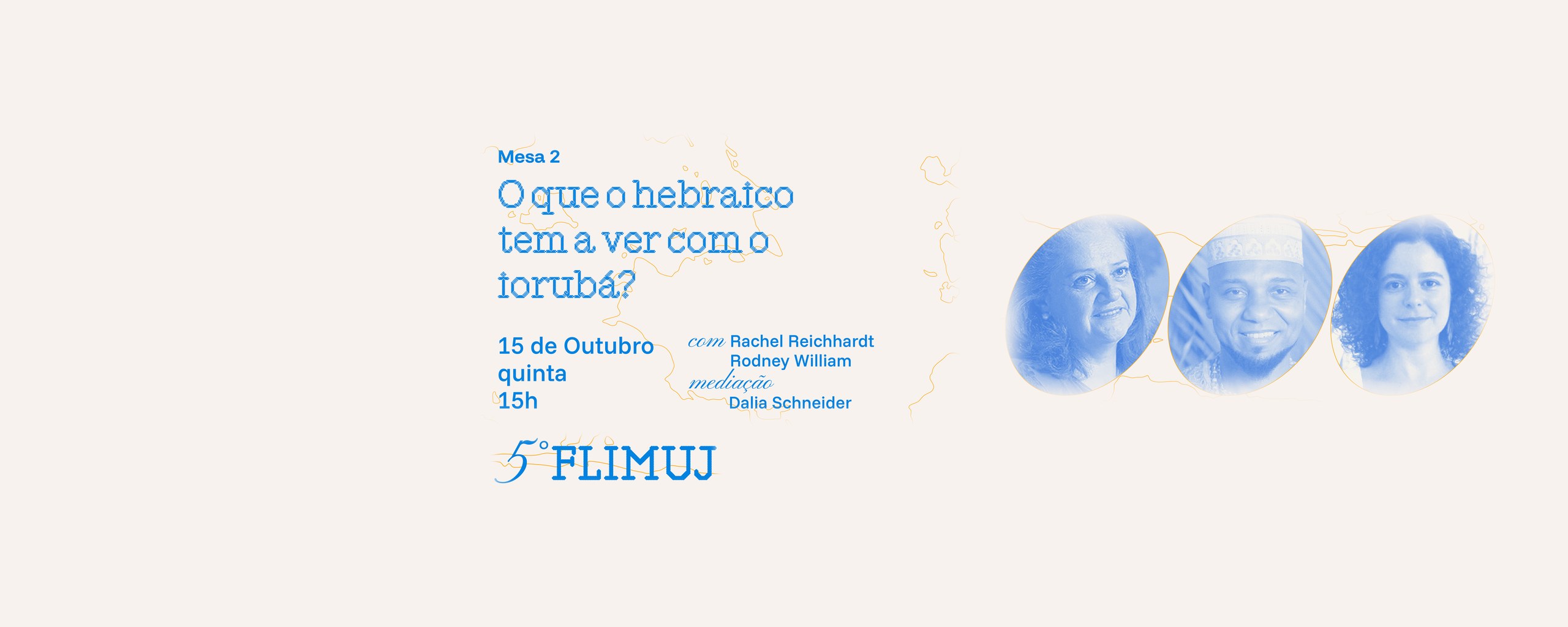 5º FliMUJ – Mesa 2: O que o hebraico tem a ver com o iorubá?